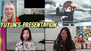 Kazuma and His Friends Meet Yunyun | Konosuba Reaction Mashup