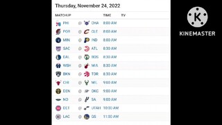 NBA Picks | November 24, 2022 | Philippine Time | Pinoy Sports Picks