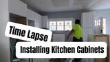 Time Lapse Cabinet Installation: House Construction: Episode 12