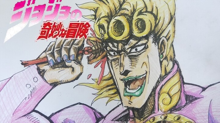 Giorno who stabbed Hi with an insect arrow
