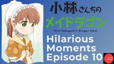 Miss Kobayashi's Dragon Maid - Hilarious Moments Episode 10