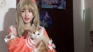 Jiaxin Tang bermain dan bernyanyi kucing keracunan