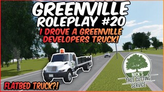 I DROVE A GREENVILLE DEVELOPERS CAR! || OGVRP Greenville ROBLOX