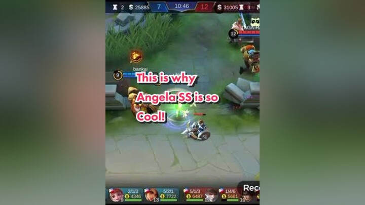 Angela Tandem with Esmeralda mobilelegends onyourforyoupage