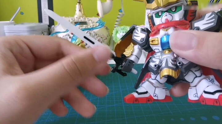 [Painting tutorial] Emperor Hong Sun Quan Gundam & Sun Jian & Tiger Lin Po SD Gundam Three Kingdoms 