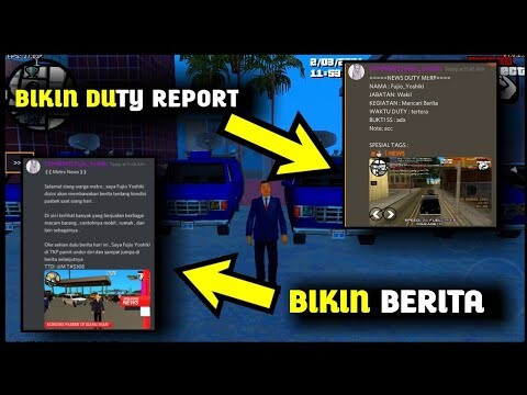 Cara Menjadi News Yang Baik Dan Benar !! Full Tutorial #1 || GTA SAMP ANDROID [MIRP]