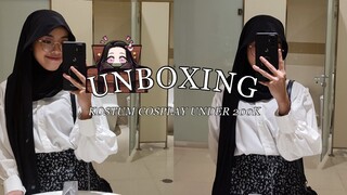 UNBOXING KOSTUM COSPLAY UNDER 200K❗