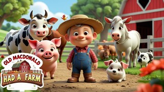 Old MacDonald Had a Farm 🎶 Fun Learning with Animals