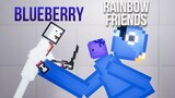 I turn Blueberry Melon Playground into Blue Roblox Rainbow Friends - People Playground 1.26 beta