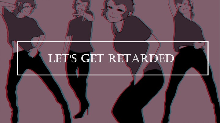 【Let's Get Retarded】【描改手书】猴哥：那就，给小娃娃们跳一段吧~