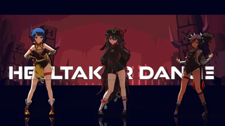 MMD Genshin Impact Helltaker Dance