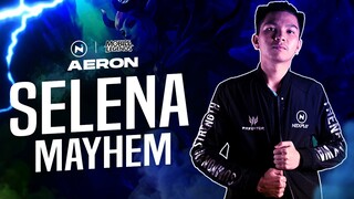 SELENA MAYHEM (Aeron Mobile Legends Full Gameplay)