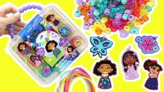 Disney Encanto DIY Necklace Activity Kit with Mirabel and Isabela! Back to School Crafts