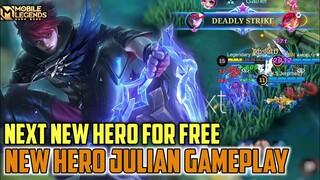 Julian Mobile Legends , Next New Hero Julian Gameplay - Mobile Legends Bang Bang