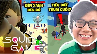 Sơn Đù Tham Gia Trò Chơi Con Mực Squid Game Bản Mì Ăn Liền Trong Cookie Carver Life Challenge