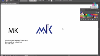 Học thiết kế logo, Thiết kế logo bất động sản Minh Khôi