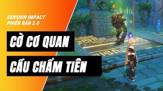 Cầu Chẩm Tiên (Cờ Cơ Quan Inazuma) không lọt quái | Genshin Impact 2.0