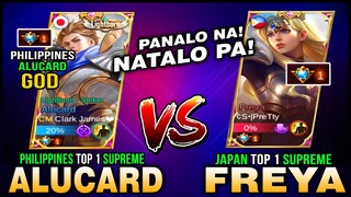 Comeback Pa Nga! Philippines Top 1 Supreme Alucard vs. Japan Top 1 Supreme Freya ~ Mobile Legends