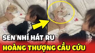 Hoàng Thượng CẦU CỨU sen vì NỬA ĐÊM bị sen nhí bắt NGHE HÁT 😂 | Yêu Lu