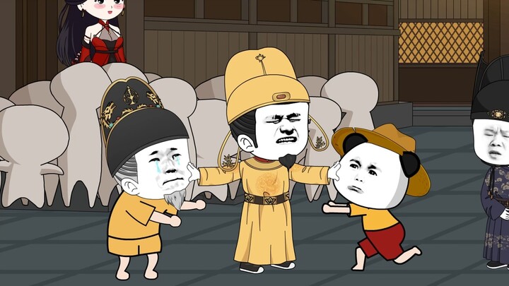 李世民阻止虾仁跟李渊接触。