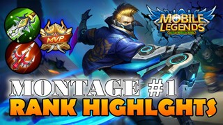 HAYABUSA THE ULTIMATE NINJA MONTAGE #1 | UPDATED BEST SIDE LANE BUILD 2021 | MLBB