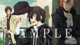 Menelan pisau "Bungou Stray Dog"|Oda Saku|Osamu Dazai|Nakahara Chuuya]