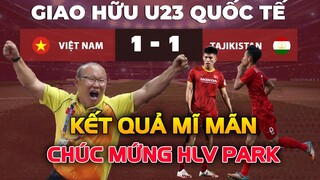 Kết Quả U22 Việt Nam vs Tajikistan: HLV Park Đón Tin Vui Ngây Ngất