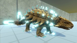 TESLA ANKYLOSAURUS - Animal Revolt Battle Simulator