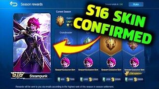 S16 MYSTERY SKIN REVEALED || S16 SKIN CONFIRMED MOBILE LEGENDS BANG BANG
