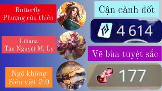 Cùng chú RUM đốt 4k quân huy + 177 giấy vẽ bùa tuyệt sắc săn skin SSS / Rum●○Liên Quân