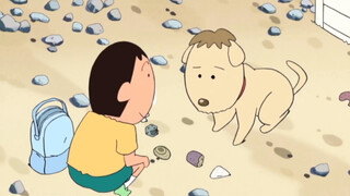 [Crayon Shin-chan hilarious joke] Dumb and the dog exchange stones with each other