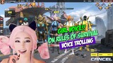 "Pinag tripan ko sila" Voice Trolling | Rules Of Survival | #FILPINO