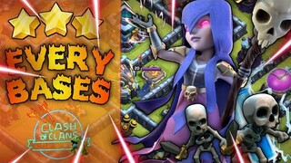 THE BEST TH13 WAR STRATEGY | 3 STAR EVERY BASES | ZAP WITCH SMASH | CLASH OF CLANS