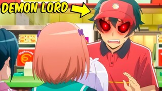 KINAKATAKUTANG DEMON LORD NAGTRABAHONG PART-TIMER SA MCDONALD'S | Anime Recap Tagalog