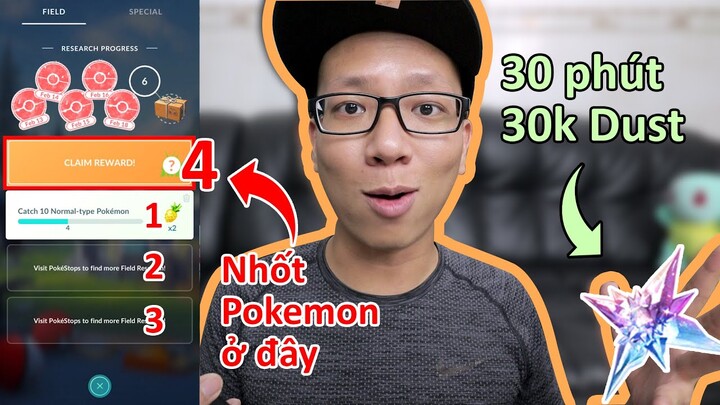 Vẫn cày stardust hiệu quả khi không thể ra ngoài, với tip bắt nhốt pokemon trong Pokemon GO