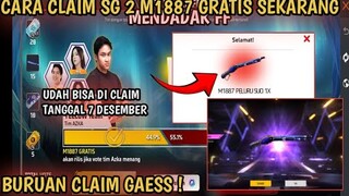 UDAH BISA! CARA KLAIM SG 2 M1887 GRATIS DI EVENT MENDADAK FF 2 | CARA MENDAPATKAN SG 2 M1887 GRATIS