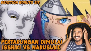 PERTARUNGAN DIMULAI! - BORUTO 215 REACTION IKRAM AFRO - INDONESIA