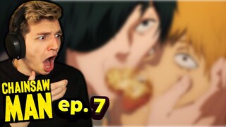 I'm dropping Chainsaw Man after this episode... | Episode 7 REACTION