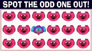 Spot the Odd One Out | Poppy Playtime Quiz Games