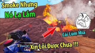 Quăng smoke cứu đồng đội nhưng smoke nó lạ lắm | PUBG Mobile