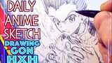 Drawing GON HUNTER X HUNTER! Daily Anime Sketch |Anime Drawing
