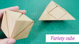 Một món đồ chơi xếp hình origami thú vị với nhiều hình khối khác nhau!