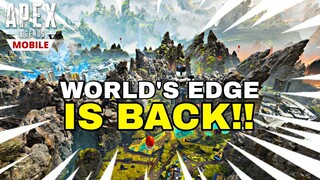 WORLD’S EDGE EN SALA PRIVADAS! Apex Legends Mobile