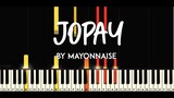 Jopay by Mayonnaise synthesia piano tutorial + sheet music