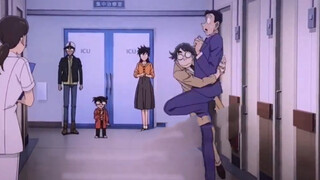 Conan M27 Heiji Conan Kogoro met Aoko Kawazoe in the hospital and then asked Kogoro to leave