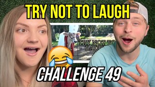 Try not to laugh CHALLENGE 49 - by AdikTheOne REACTION