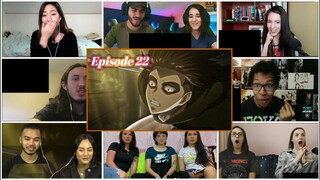 Levi in Action! AOT season 1 episode 22 reaction mashup