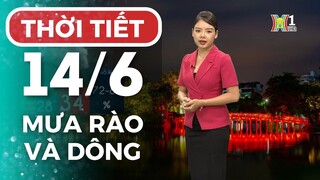 Dự báo thời tiết Hà Nội hôm nay ngày mai 14/6 | Thời tiết Hà Nội mới nhất | Thời tiết 3 ngày tới