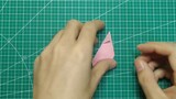 Magical origami magic rose, turning a Rubik's cube into a rose