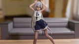 "Luo Tianyi MMD" black silk is a sailor suit